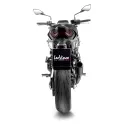 LEOVINCE KAWASAKI Z 900 / A2 / 2017 2025 LV CORSA S INOX FULL BLACK exhaust EURO5+ - 15402SFB