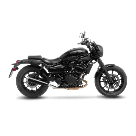 LEOVINCE KAWASAKI ELIMINATOR 500 / 2024 2025 CLASSIC RACER BLACK  vintage silencer EURO5+ - 15010B