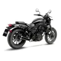 LEOVINCE KAWASAKI ELIMINATOR 500 / 2024 2025 CLASSIC RACER BLACK  vintage silencer EURO5+ - 15010B