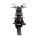 LEOVINCE KAWASAKI ELIMINATOR 500 / 2024 2025 CLASSIC RACER BLACK pot vintage EURO5+ - 15010B