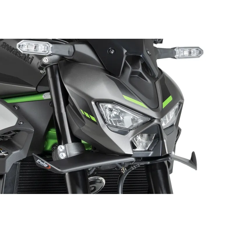 PUIG kit ailerons Downforce ROADSTER frontaux KAWASAKI Z900  / SE / 2025 2026 - 22446