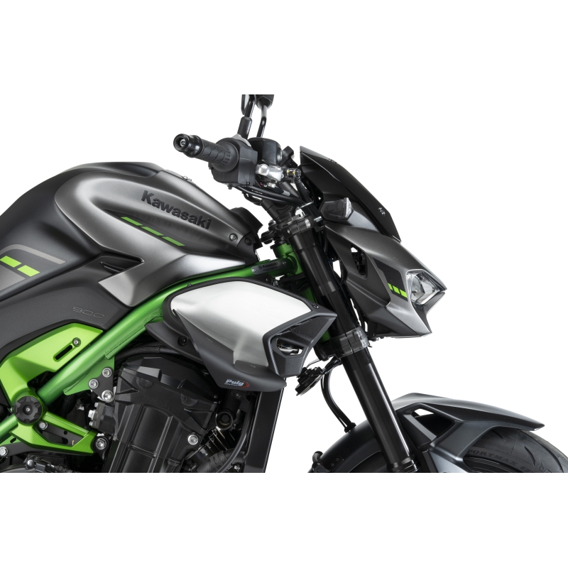 PUIG D12 naked side spoilers set KAWASAKI Z900 / 2025 - 22445