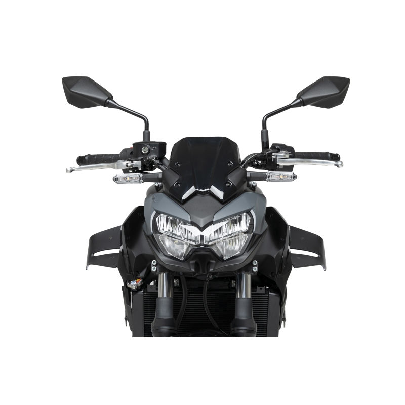 PUIG D12 naked side spoilers set KAWASAKI Z650 / 2020 2025 - 22472