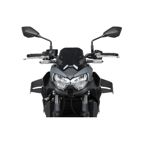 PUIG D12 naked side spoilers set KAWASAKI Z650 / 2020 2025 - 22472