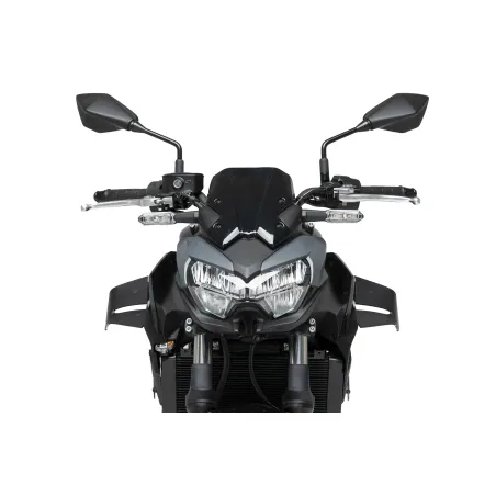 PUIG D12 naked side spoilers set KAWASAKI Z650 / 2020 2026 - 22472