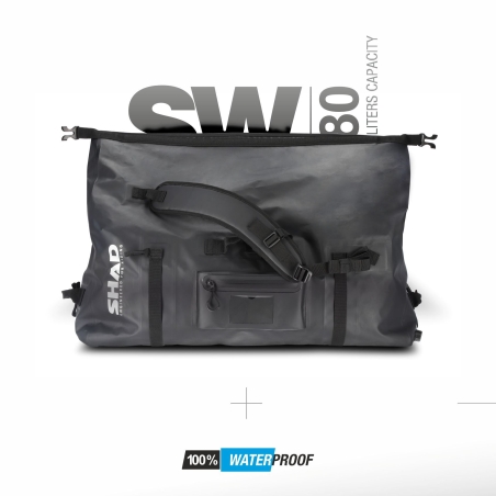 SHAD waterproof Motorcycle Scooter Quad Travel Rear Bag 20L Waterproof - X0SW80