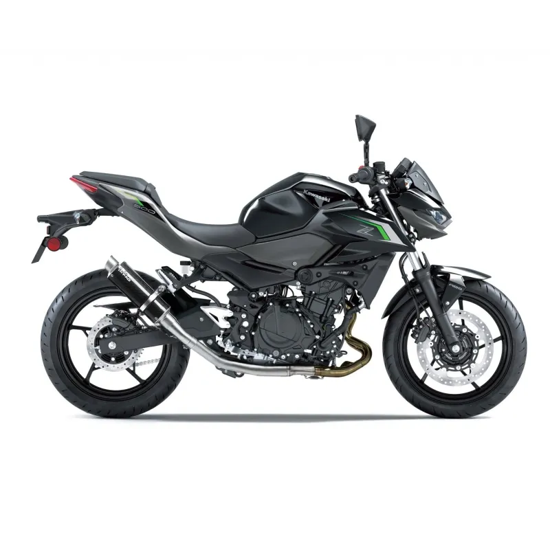 LEOVINCE KAWASAKI NINJA 400 / 500 / Z 400 / 500 / SE / 2018 2025 collecteur 2en1 INOX non hom - 80038