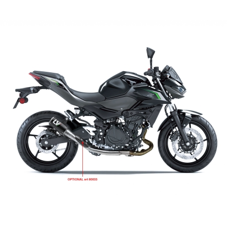 LEOVINCE KAWASAKI NINJA 400 / 500 / Z 400 / 500 / SE / 2018 2025 collecteur 2en1 INOX non hom - 80038