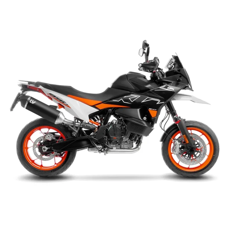 LEOVINCE CF MOTO 800 MT / HUSQVARNA  / KTM / 2019 2025 LV-14 INOX BLACK exhaust EURO5 - 15618B
