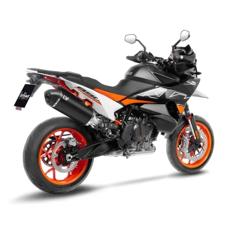 LEOVINCE CF MOTO 800 MT / HUSQVARNA  / KTM / 2019 2025 LV-14 INOX BLACK pot d'échappement EURO5+ - 15618B