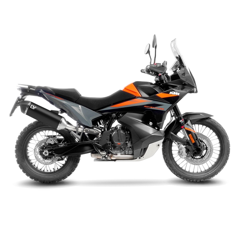 LEOVINCE CF MOTO 800 MT / HUSQVARNA  / KTM / 2019 2025 LV-14 INOX BLACK exhaust EURO5 - 15618B