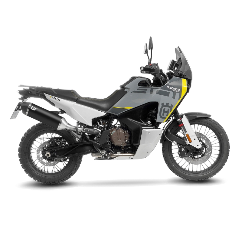 LEOVINCE CF MOTO 800 MT / HUSQVARNA  / KTM / 2019 2025 LV-14 INOX BLACK pot d'échappement EURO5+ - 15618B