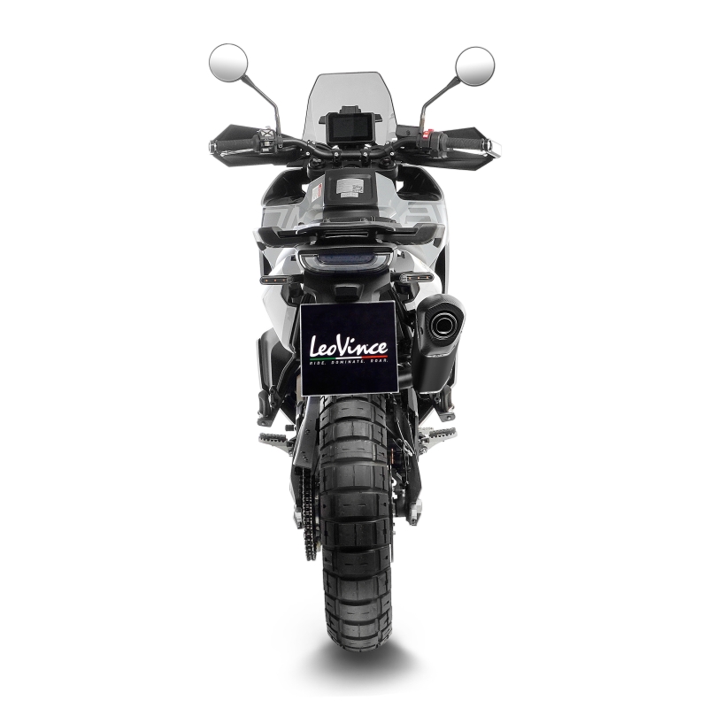LEOVINCE CF MOTO 800 MT / HUSQVARNA  / KTM / 2019 2025 LV-14 INOX BLACK exhaust EURO5 - 15618B