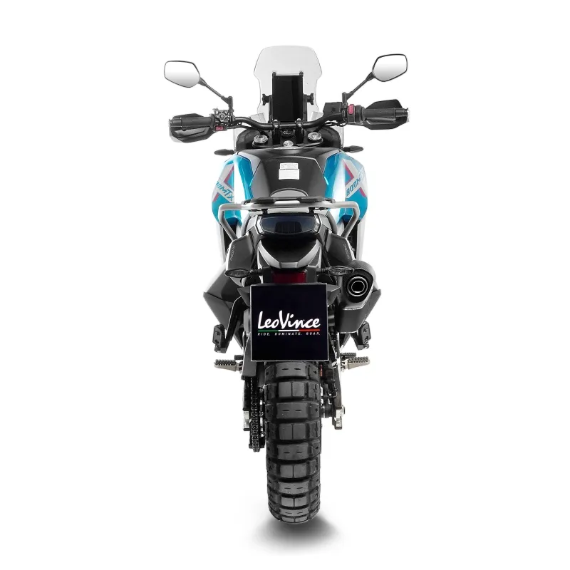 LEOVINCE CF MOTO 800 MT / HUSQVARNA  / KTM / 2019 2025 LV-14 INOX BLACK exhaust EURO5 - 15618B