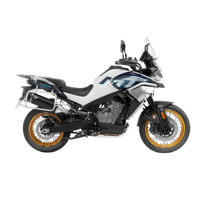 LEOVINCE CF MOTO 800 MT / HUSQVARNA  / KTM / 2019 2025 LV-14 INOX BLACK exhaust EURO5 - 15618B