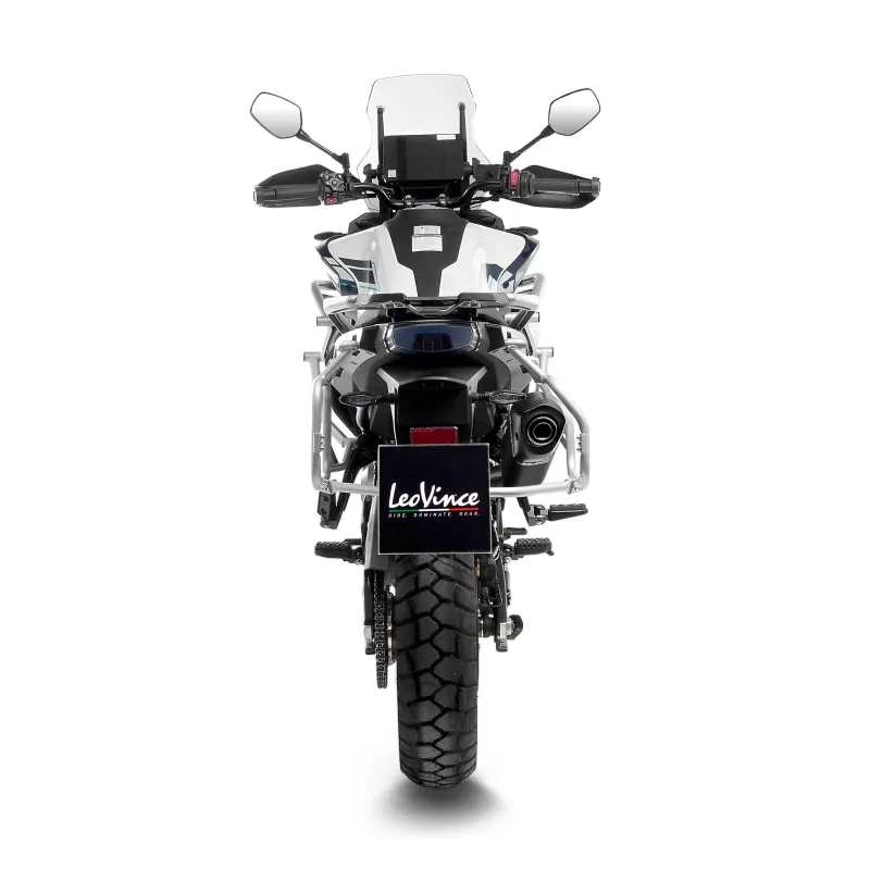 LEOVINCE CF MOTO 800 MT / HUSQVARNA  / KTM / 2019 2025 LV-14 INOX BLACK pot d'échappement EURO5+ - 15618B