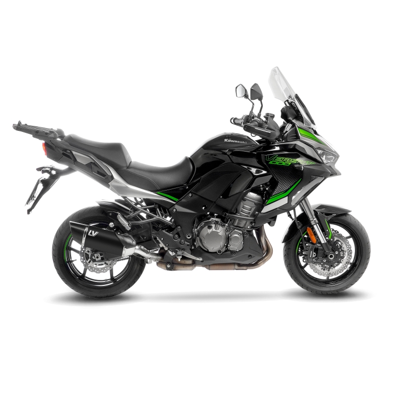 LEOVINCE KAWASAKI VERSYS 1000 / 2019 2024 LV-14 R INOX BLACK exhaust  EURO5+ - 15623B