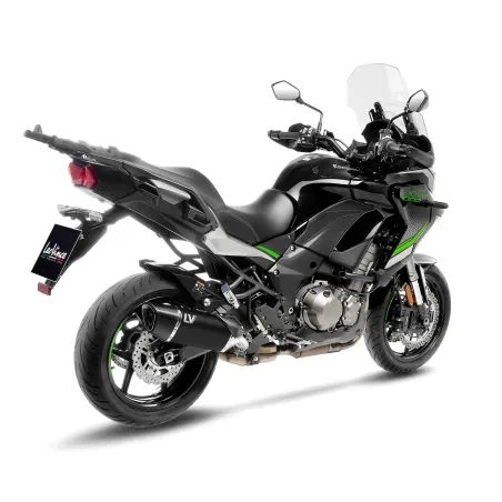 LEOVINCE KAWASAKI VERSYS 1000 / 2019 2024 LV-14 R INOX BLACK pot d'échappement EURO5+ - 15623B