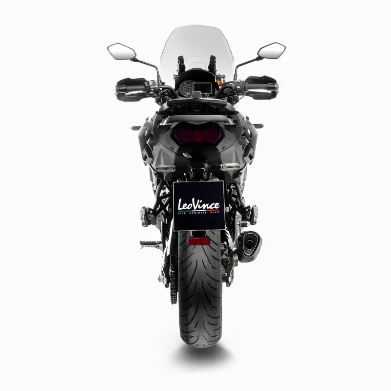 LEOVINCE KAWASAKI VERSYS 1000 / 2019 2024 LV-14 R INOX BLACK pot d'échappement EURO5+ - 15623B