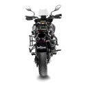 LEOVINCE BENELLI TRK 702 / X / 2023 2024 LV-14 INOX BLACK pot d'échappement EURO5+ - 15624B