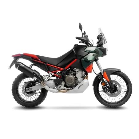 LEOVINCE BENELLI TRK 702 / X / 2023 2024 LV-14 INOX BLACK pot d'échappement EURO5+ - 15624B