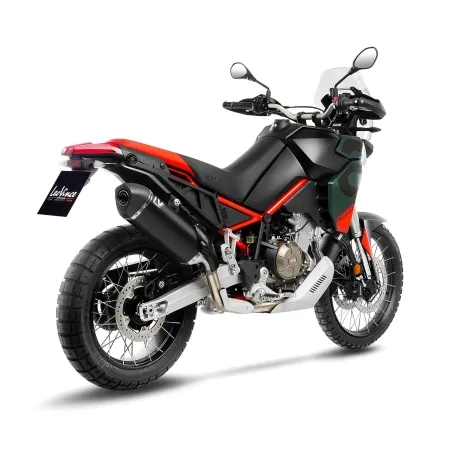 LEOVINCE BENELLI TRK 702 / X / 2023 2024 LV-14 INOX BLACK pot d'échappement EURO5+ - 15624B