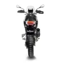 LEOVINCE BENELLI TRK 702 / X / 2023 2024 LV-14 INOX BLACK pot d'échappement EURO5+ - 15624B