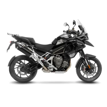 LEOVINCE TRIUMPH TIGER 1200 / 2022 2025 LV-14 INOX BLACK exhaust EURO5+ - 15628B