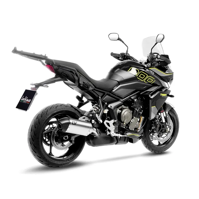 LEOVINCE TRIUMPH TIGER SPORT 800 / 2024 2025 LV-14 INOX exhaust EURO5+ - 15627
