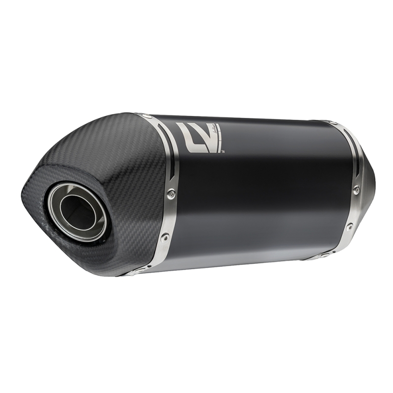 LEOVINCE TRIUMPH TIGER SPORT 800 / 2024 2025 LV-14 INOX BLACK exhaust EURO5+ - 15627B
