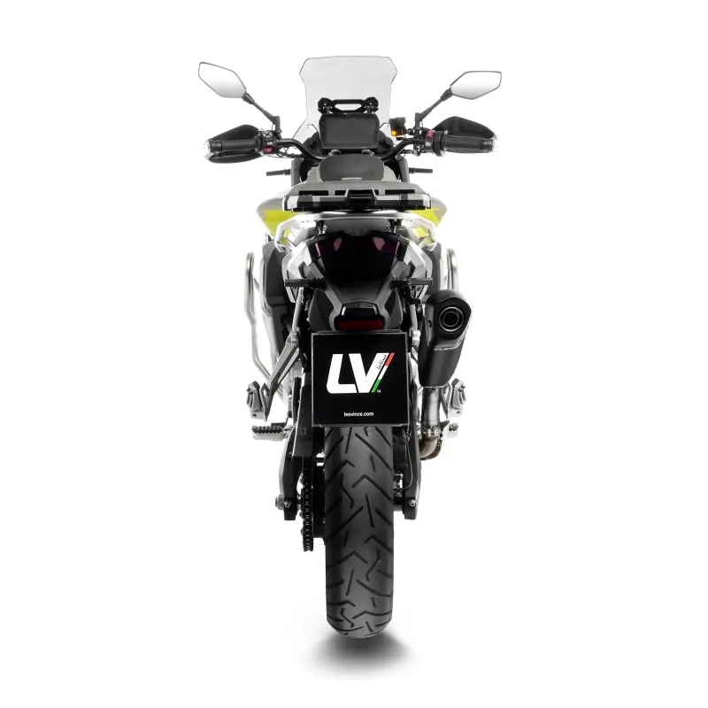 LEOVINCE VOGE VALICO 900 DSX / 2024 2025 LV-14 INOX BLACK pot d'échappement EURO5+ - 15630B
