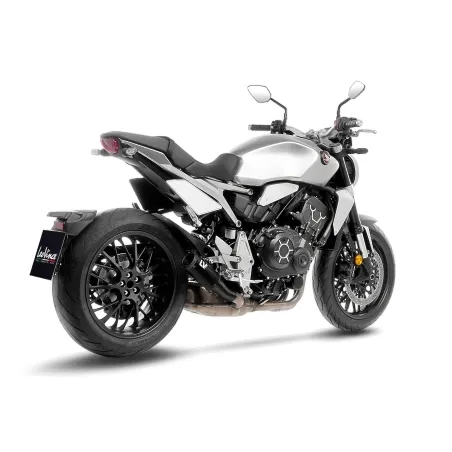 LEOVINCE HONDA CB 1000 R / CAFE / 2018 2024 LV CORSA S INOX FULL BLACK pot d'échappement NON HOM- 15410SFB