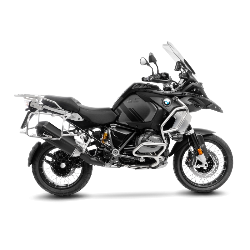LEOVINCE BMW R 1200 GS / 1250 / ADVENTURE / 2013 2023  LV-12 R INOX BLACK silencer exhaust EURO5+  -15310B