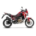 LEOVINCE HONDA CRF 1100 L AFRICA TWIN / 2020 2023  LV-12 R INOX BLACK silencer exhaust EURO5+  -15311B