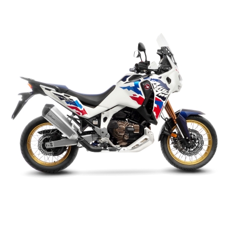 LEOVINCE HONDA CRF 1100 L AFRICA TWIN / 2024 2025  LV-12 R INOX silencer exhaust EURO5+  -15312