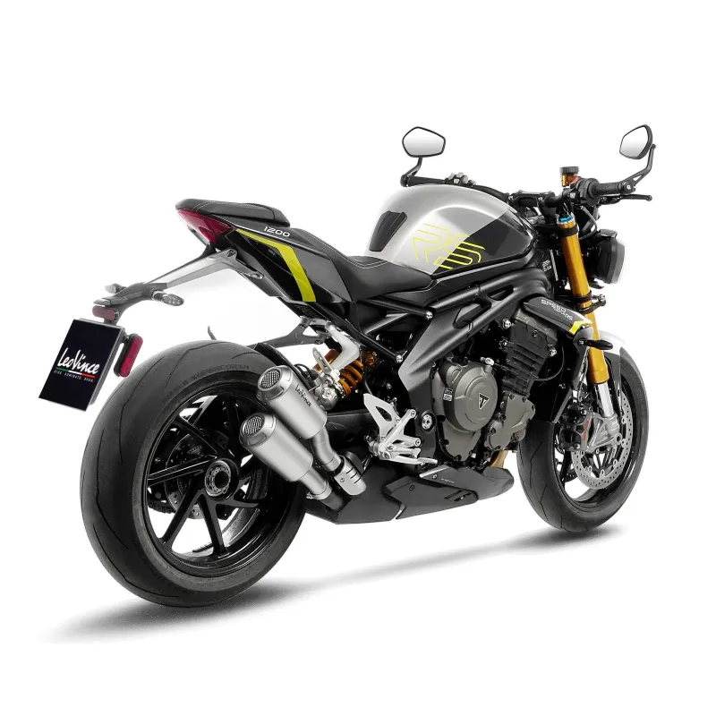 LEOVINCE BENELLI LEONCINO / TRAIL 500 / 2017 2022 LV-10 INOX pot échappement EURO 5 15226