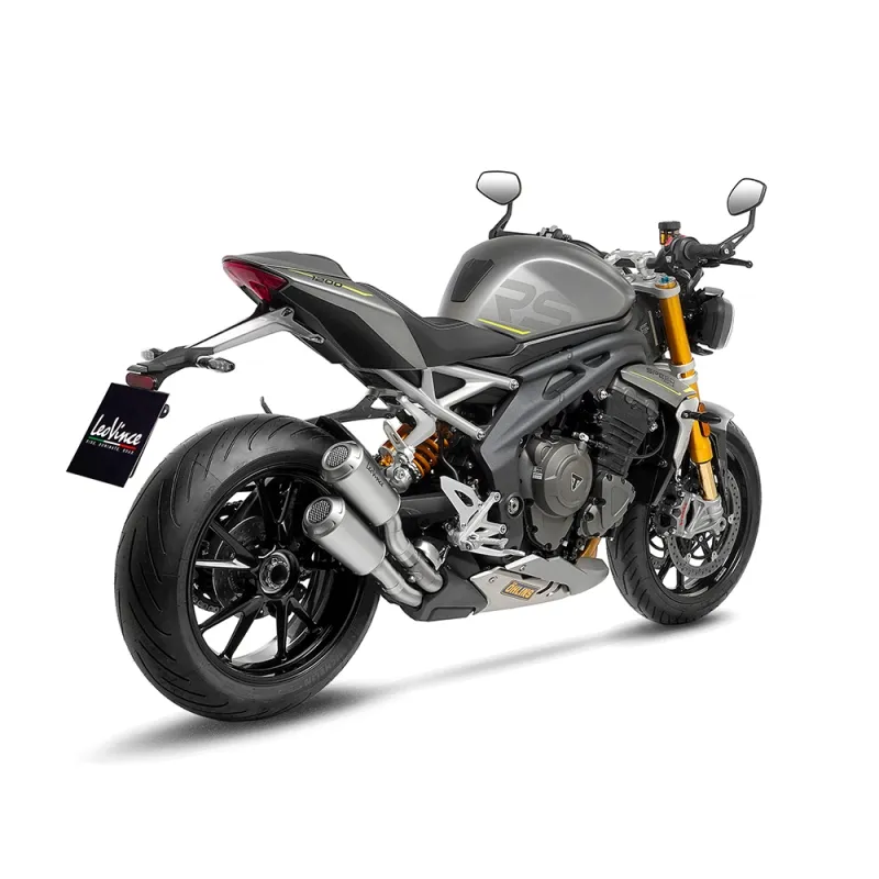 LEOVINCE BENELLI LEONCINO / TRAIL 500 / 2017 2022 LV-10 INOX silencer exhaust EURO 5 15226
