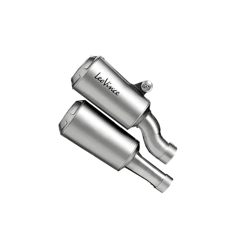 LEOVINCE BENELLI LEONCINO / TRAIL 500 / 2017 2022 LV-10 INOX silencer exhaust EURO 5 15226