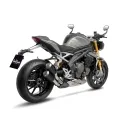 LEOVINCE TRIUMPH SPEED TRIPLE / RR  / RS  / RX / 2021 2025 LV-10 INOX BLACK DOUBLE  silencer exhaust EURO5+ - 15271B