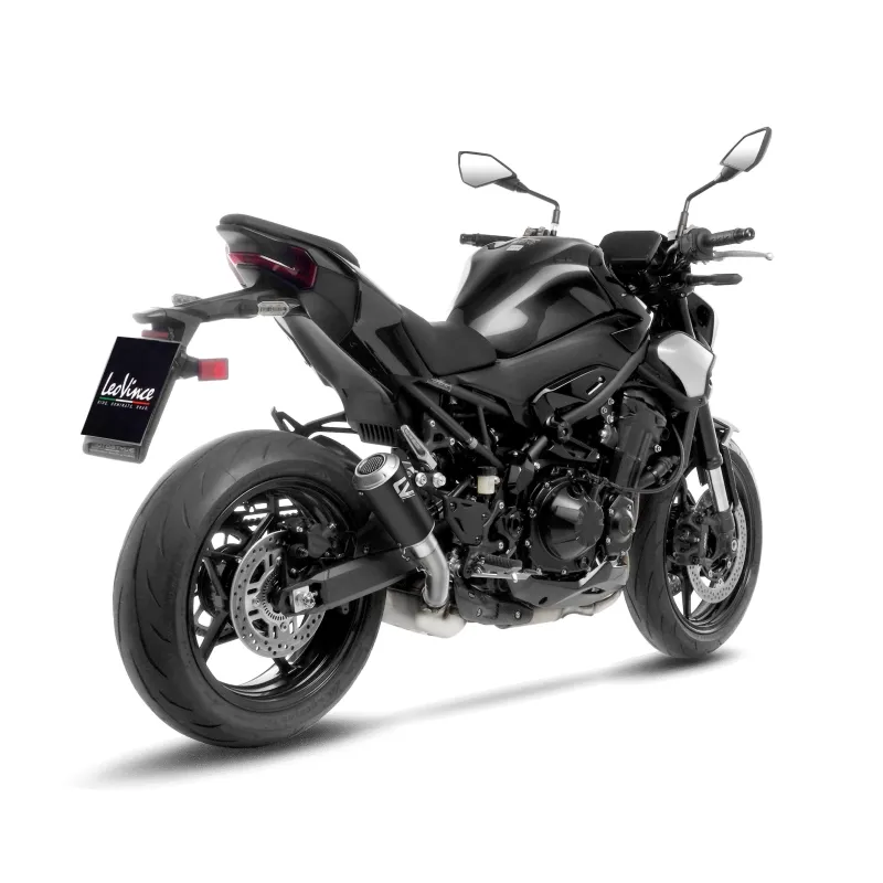 LEOVINCE KAWASAKI Z 900 / A2 / 2025 LV-10 INOX BLACK silencer exhaust EURO5+ - 15270B