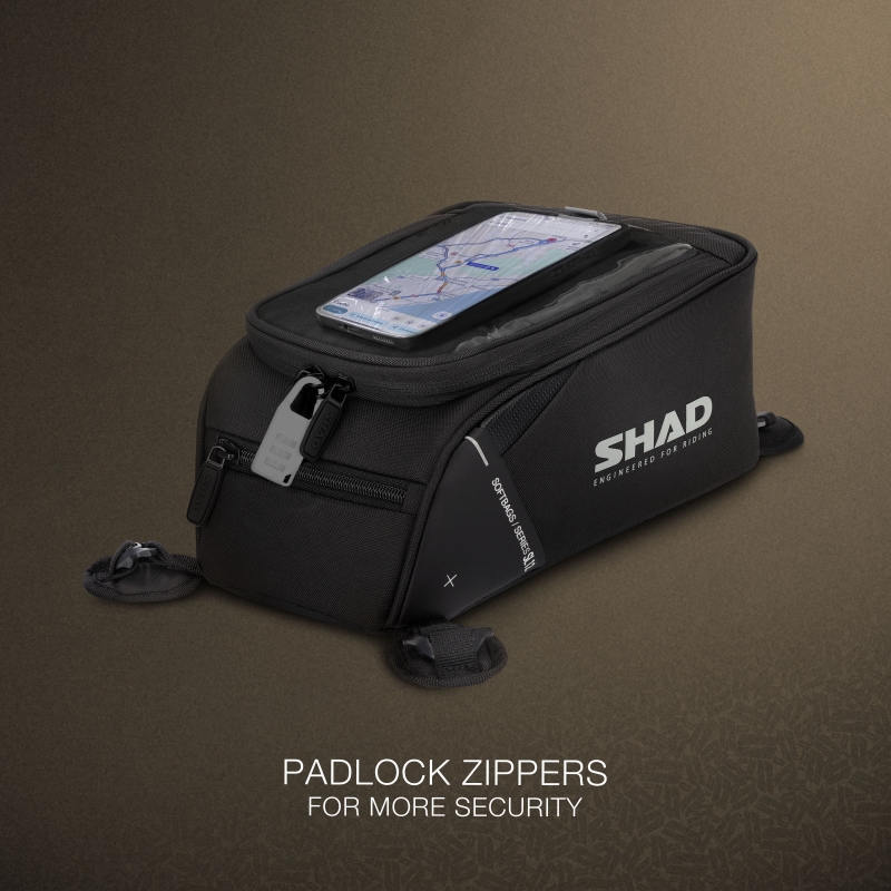 SHAD SL12M petite sacoche de réservoir magnétique et universelle 4L - X0SL121M