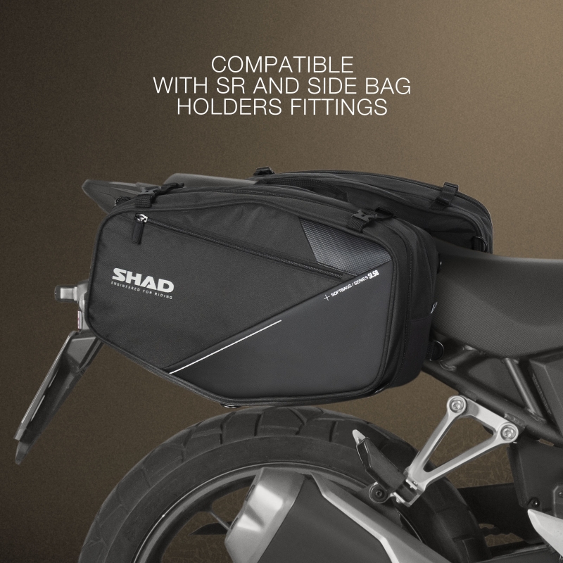 SHAD SL58 expandable saddlebags 46L - X0SL581