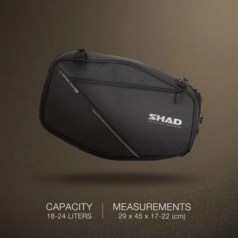 SHAD SL58 expandable saddlebags 46L - X0SL581
