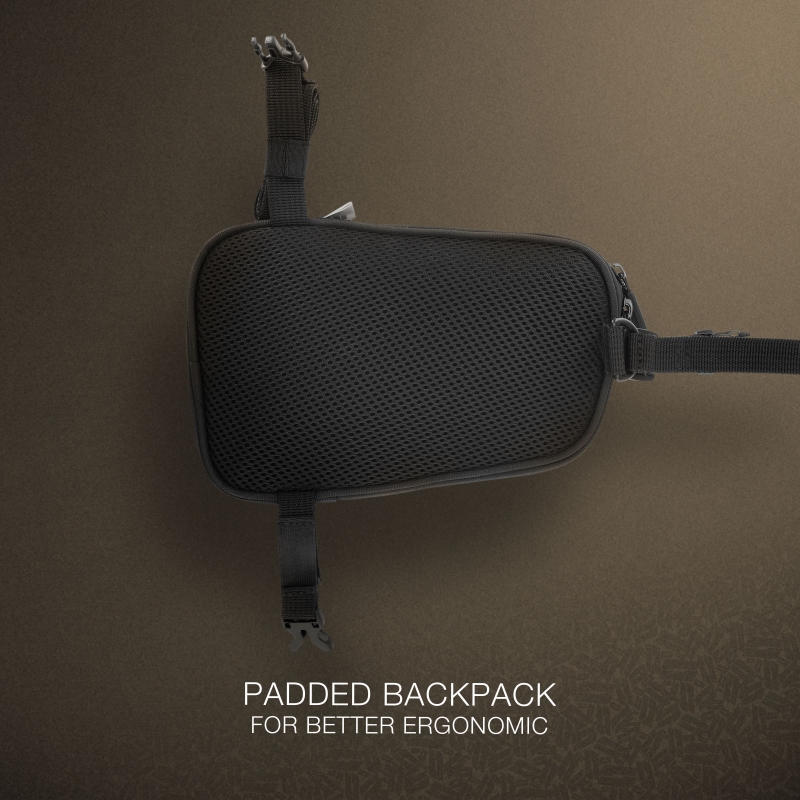 SHAD mini sacoche moto scooter à porter sur avant-bras cuisse 0.75L - X0SL041