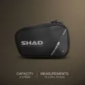 SHAD mini motorcycle/scooter bag to wear on the forearm or thigh 2L - X0SL051