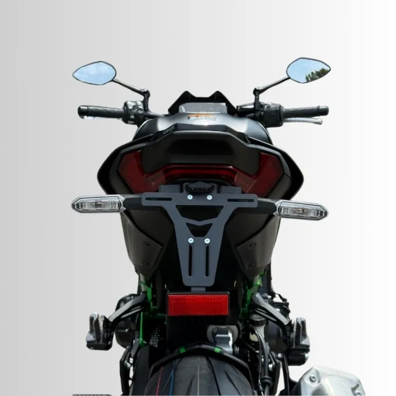 ERMAX support de plaque acier KAWASAKI Z900 / 2025 2026