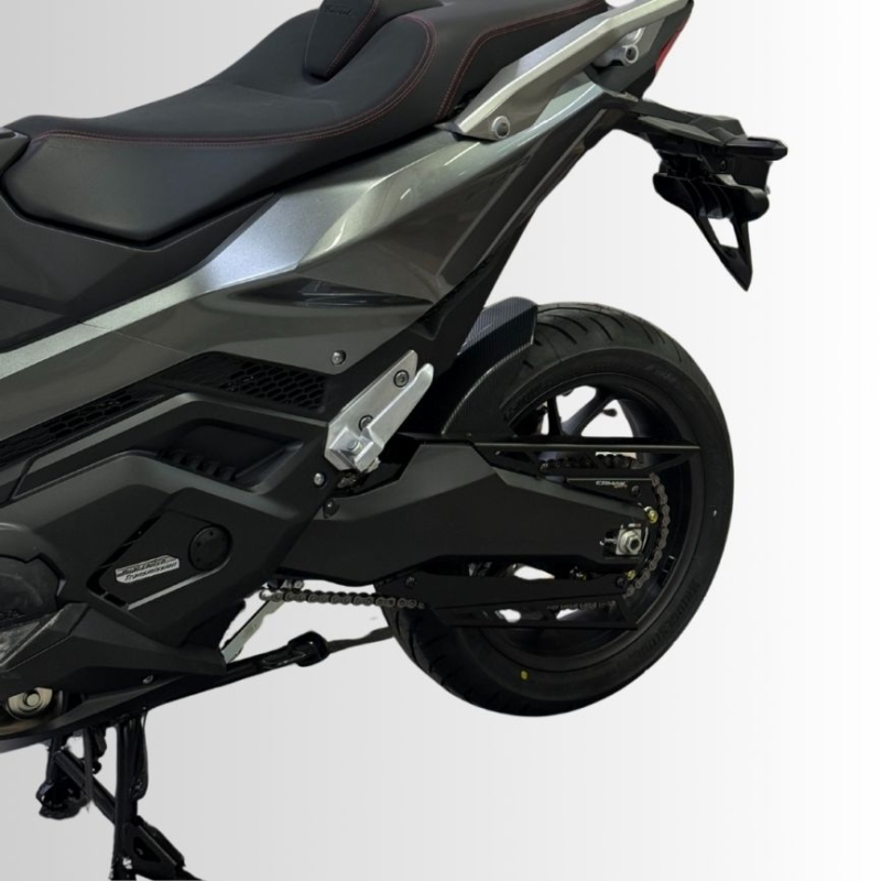 ERMAX garde boue arrière + carter de chaine aluminium HONDA FORZA 750 / 2021 2024