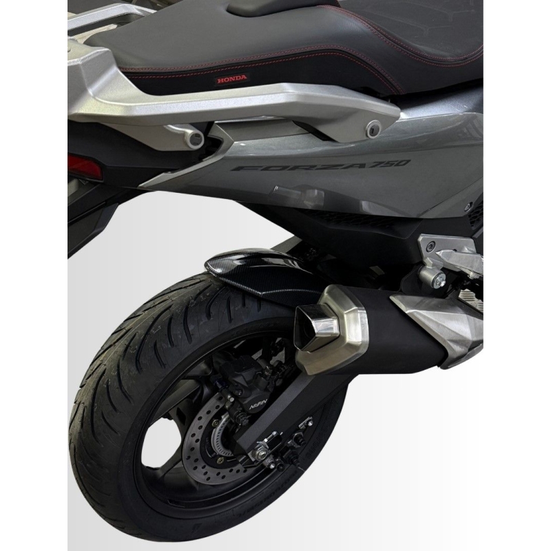 ERMAX raw rear mudguard + aluminum chain crankcase HONDA FORZA 750 / 2025 2026