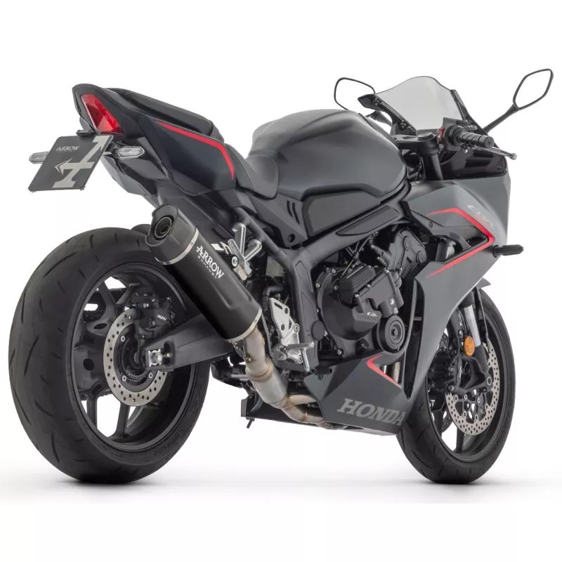 ARROW HONDA CB 650 R / CBR 650 R / 2024 2026 ligne d'échappement complète INDY RACE EVO DARK NON HOM - 71069AKN
