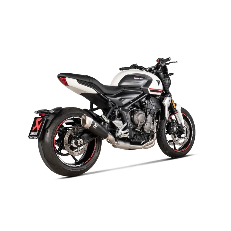 AKRAPOVIC TRIUMPH DAYTONA 660 / TRIDENT / TIGER / 2021 2024 ligne complète RACING LINE TITANE NON HOM 1810-3205